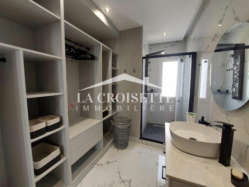 Appartement S+3 meublé à La Marsa